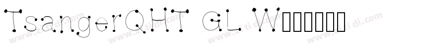 TsangerQHT GL W04字体转换